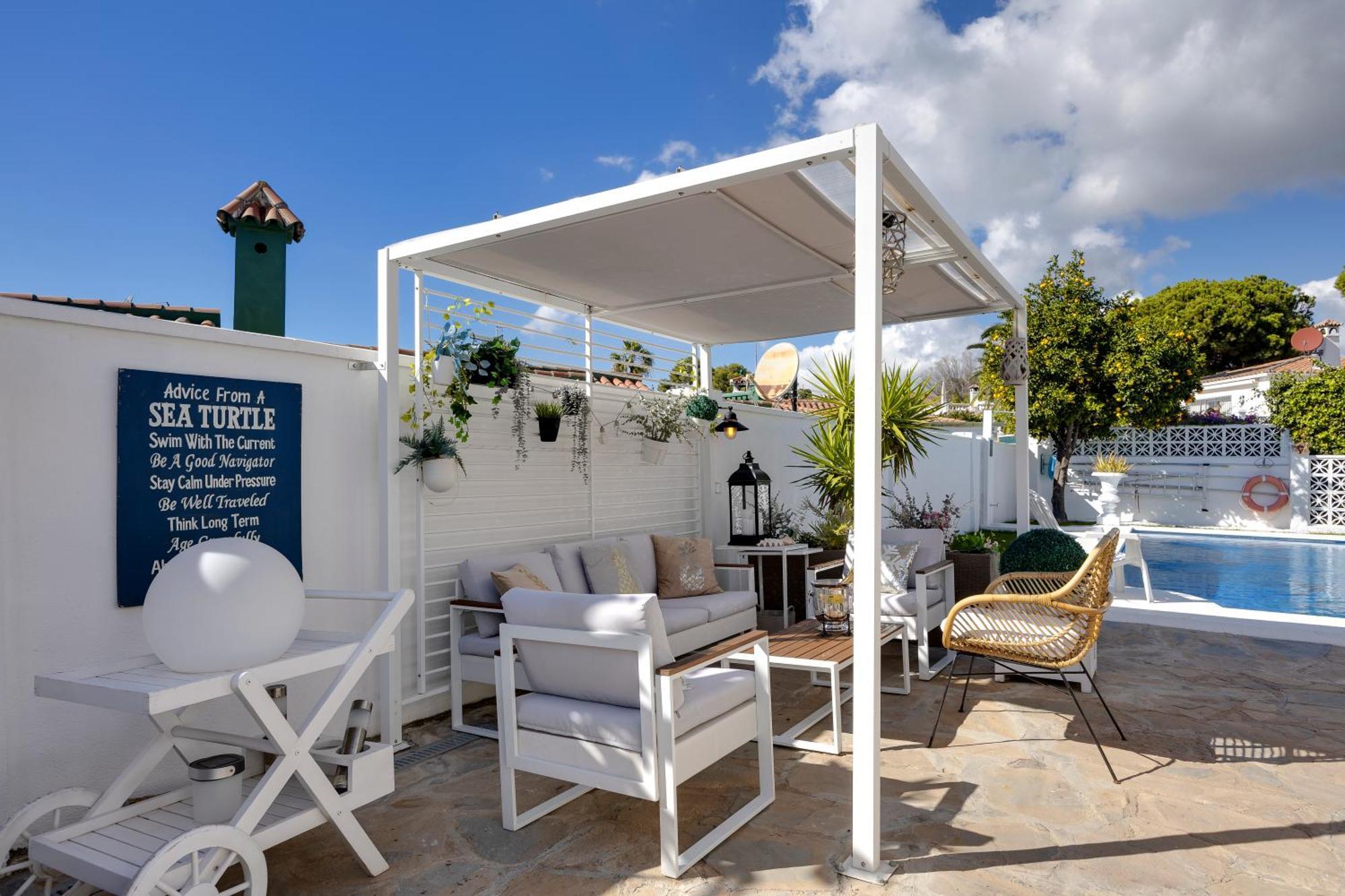 Villa Casacara Marbella Beachside Costabella -Spain Exterior photo